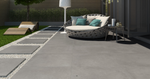 Flotte betongrå terrassefliser