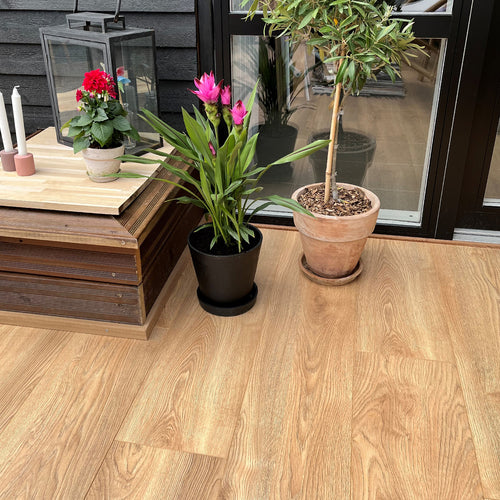 Natur eg laminatgulv