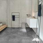 Vinylgulv med betonlook