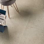 Beige stenlook fliser