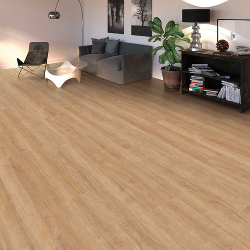 Lyst laminatgulv