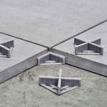 Til brug ved lægning af udendørsfliser