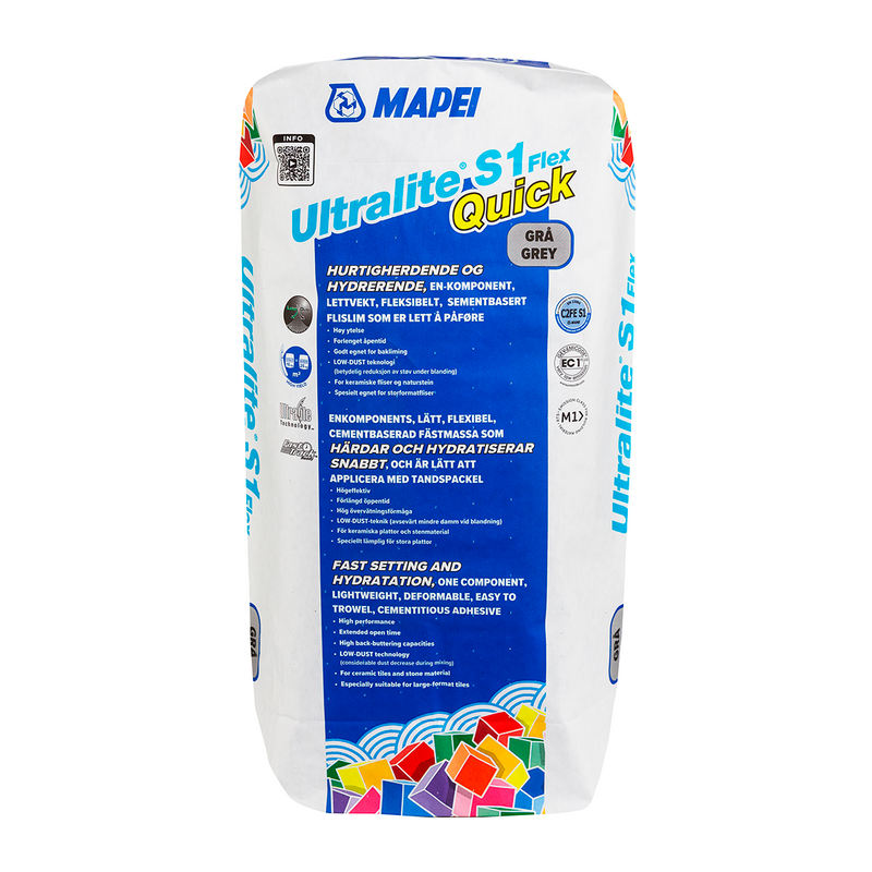 Mapei Fliseklæb - Ultralite S1