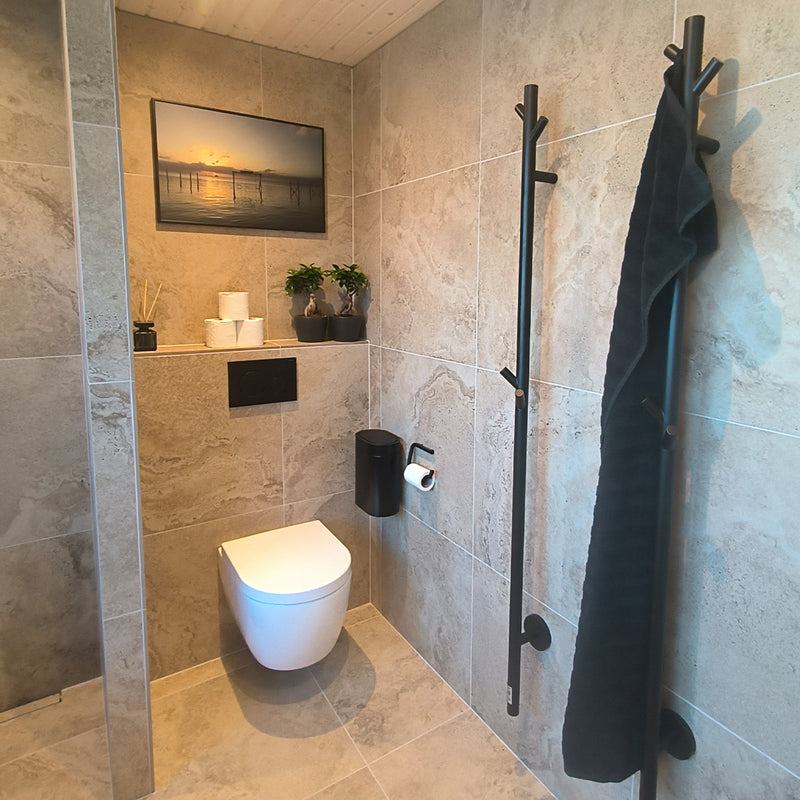 Beige fliser med stenlook