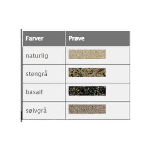 VDW 840 Plus Fugemørtel_Farver