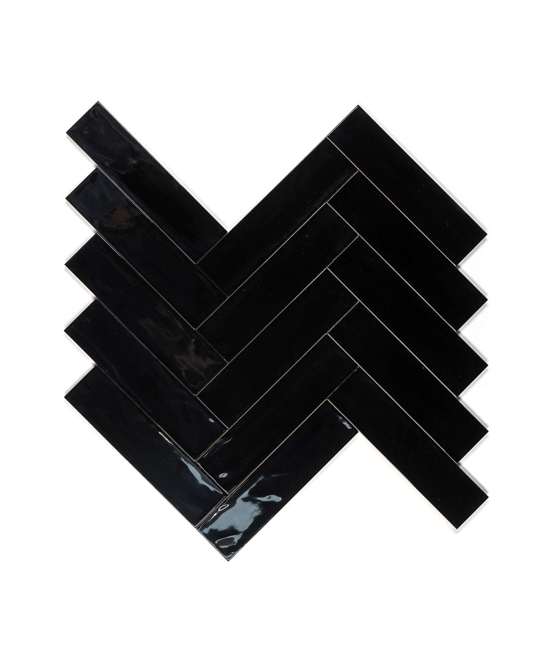 Monochrome Black | Vægflise – Dansk Flise Lager