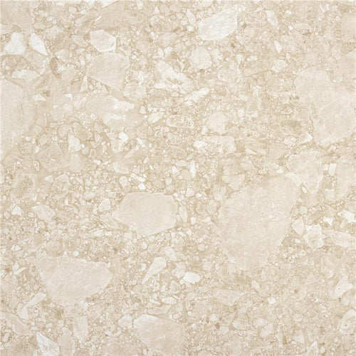 Terrazzolook fliser i sand