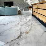 Cuarzo Reno Shine 120x120 CM | Gulv- og vægflise
